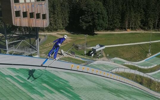 Alina Büchel, Trainingslager Eisenerz