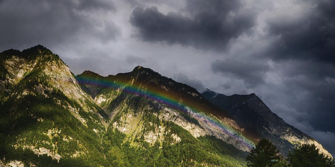 Regenbogen in Balzers Regenbogen in Balzers