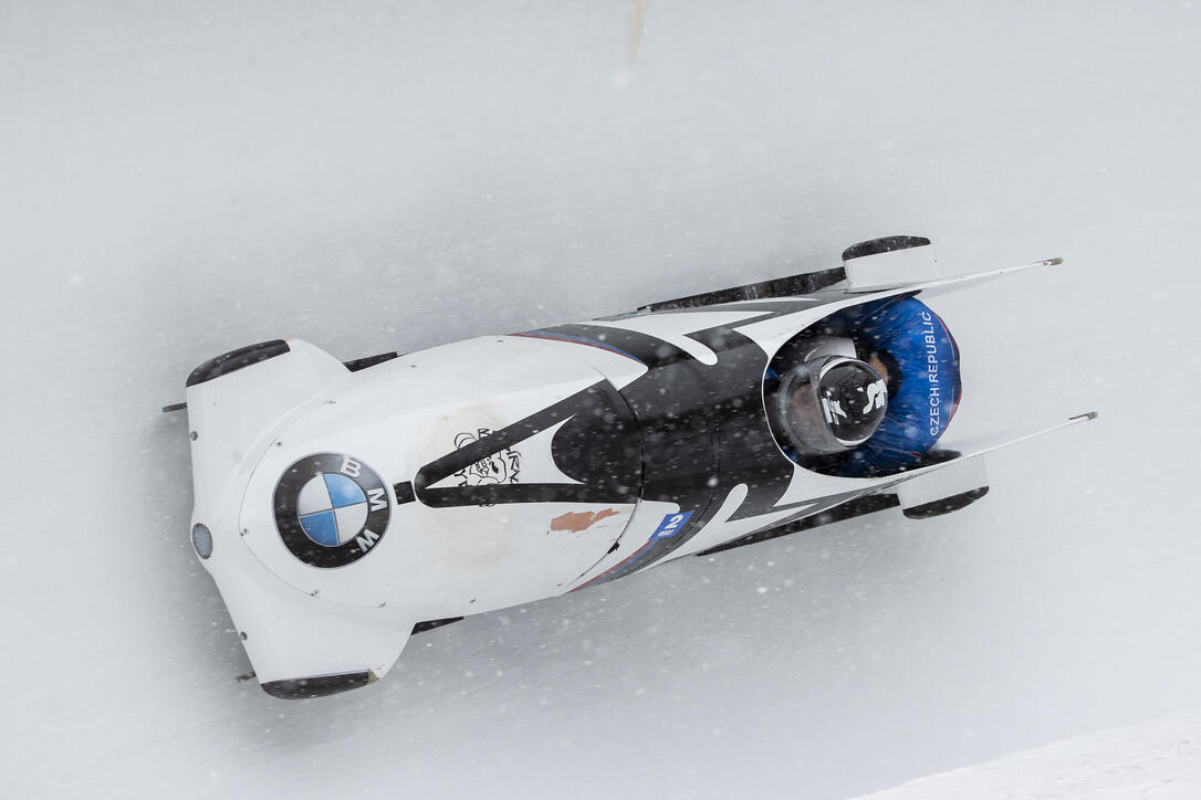 Junioren-WM 2er Bob in St. Moritz