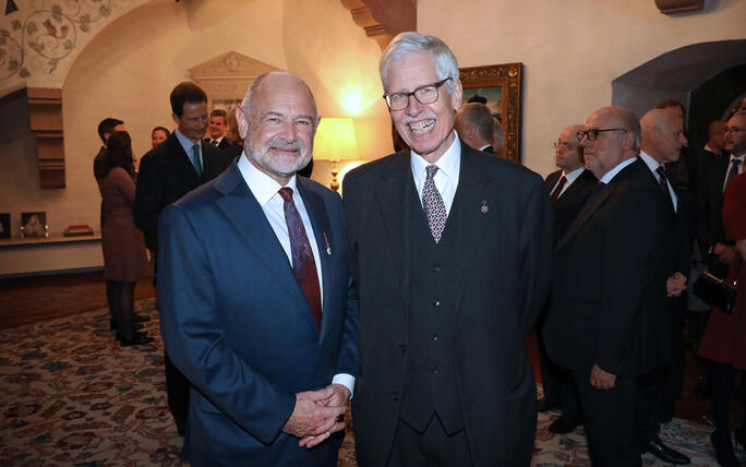 Neujahrsempfang für das diplomatische Corps auf Schloss Vaduz