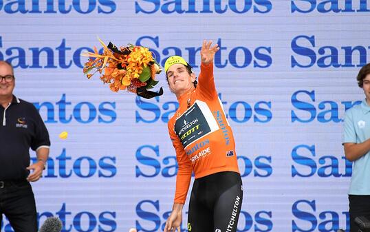 33 Jahre alt, aus Südafrika, fährt für das australische Team Mitchelton-Scott: Daryl Impey, der neue Gesamtführende der Tour Down Under