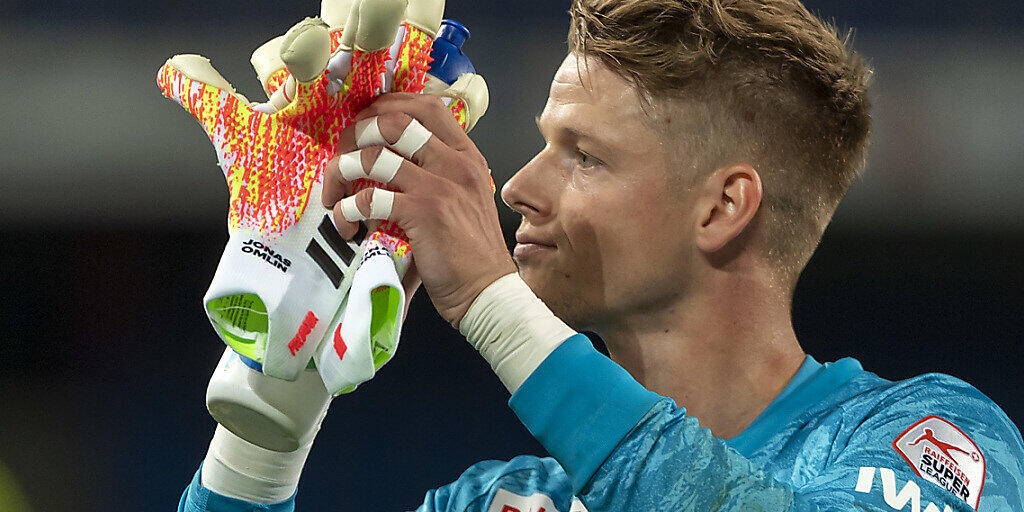 Keine grossen Töne nach dem gehaltenen Penalty in der 95. Minute: FCB-Goalie Jonas Omlin Keine grossen Töne nach dem gehaltenen Penalty in der 95. Minute: FCB-Goalie Jonas Omlin