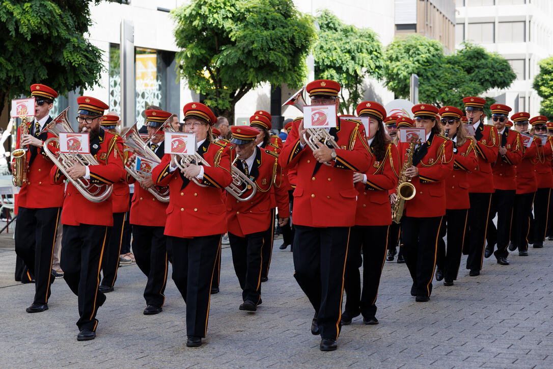 Princely Tattoo Parade in Vaduz