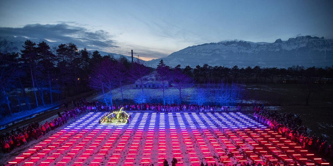 Impressionen Jubiläumsmarsch