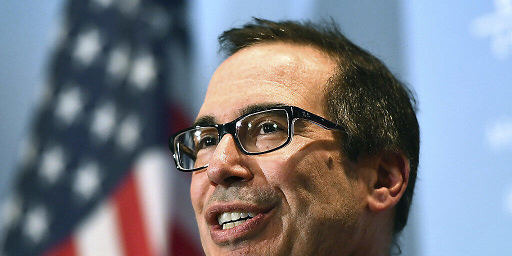 US-Finanzminister Steven Mnuchin schlägt gemässigtere Töne bezüglich Vorwürfen der USA wegen Währungsmanipulationen an. (Archivbild)