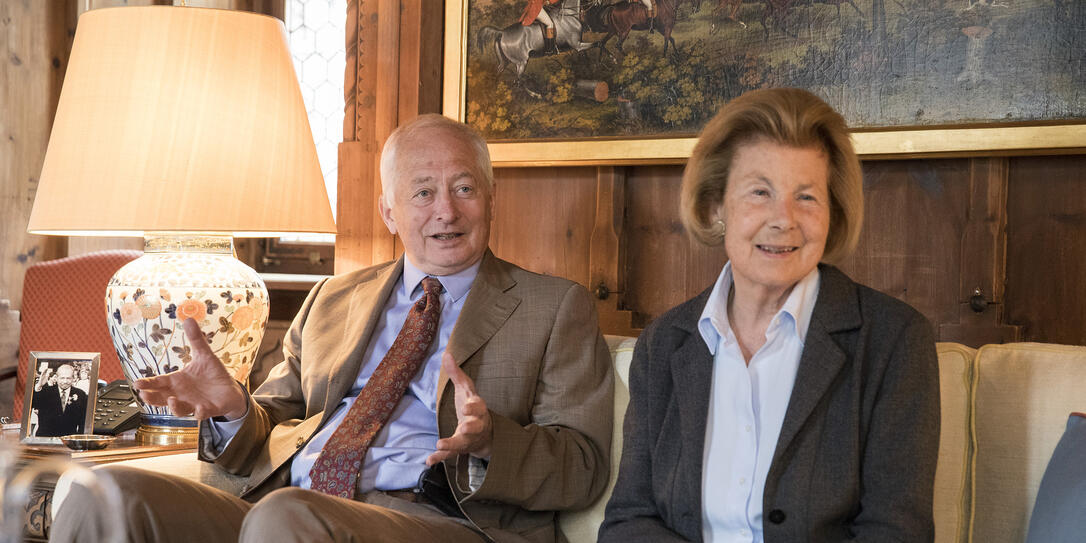 Interview mit Fürstenpaar in Vaduz