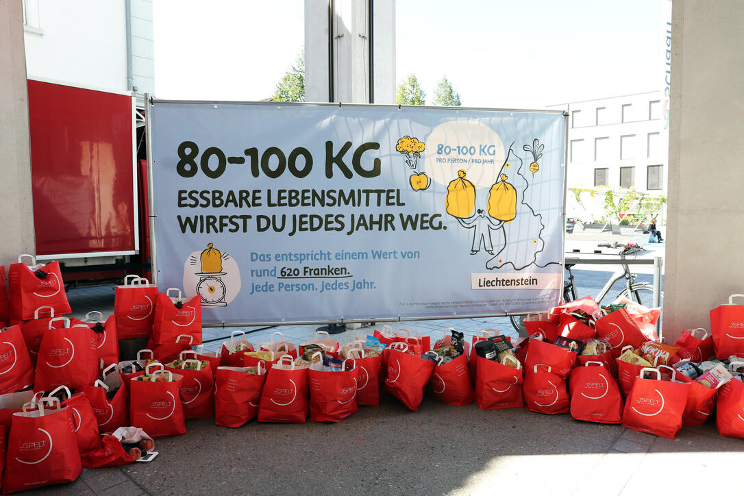Foodsave-Bankett F&uuml;rstentum Liechtenstein