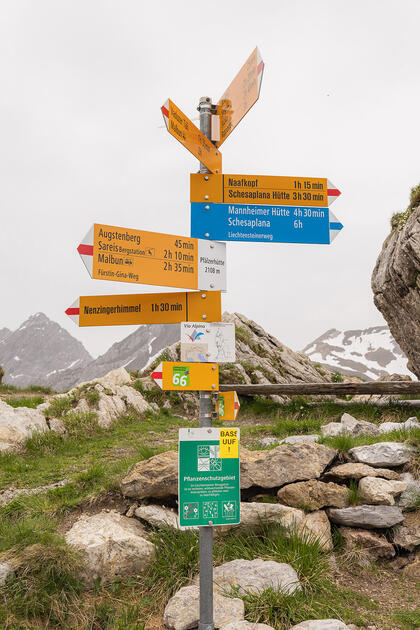 Wanderung: Steg - Alpeti - Pfälzerhütte - Malbun
