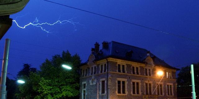 Hagelgewitter über Genf (Archiv)