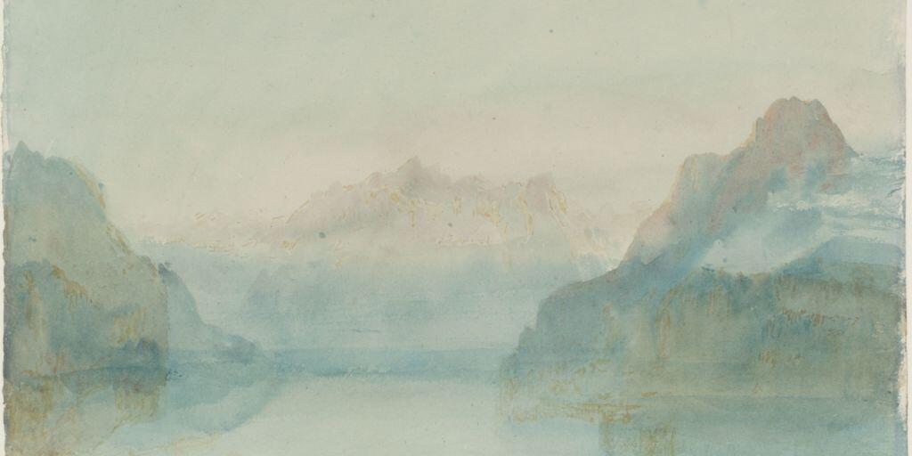 Der englische Landschaftsmaler des 19. Jahrhunderts und Meister des Lichts für einmal lieblich: Auch so hat William Turner den Vierwaldstättersee mit der Rigi im Hintergrund gesehen. Der englische Landschaftsmaler des 19. Jahrhunderts und Meister des Lichts für einmal lieblich: Auch so hat William Turner den Vierwaldstättersee mit der Rigi im Hintergrund gesehen.