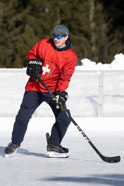 Pond Hockey Turnier in Malbun