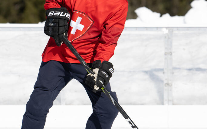 Pond Hockey Turnier in Malbun