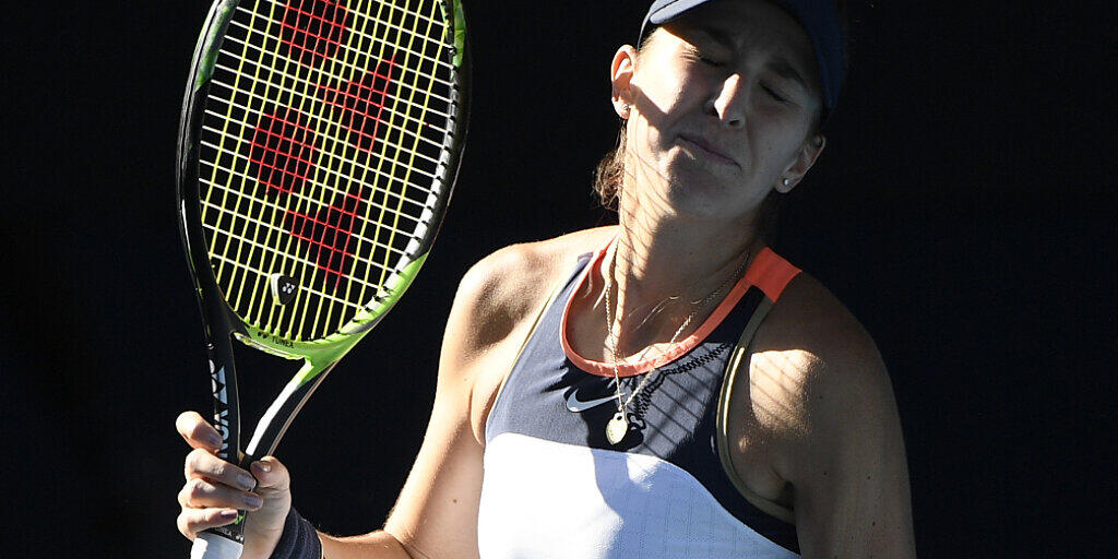 Belinda Bencic war gegen Madison Keys der Jet-Lag nach einer Reise über acht Zeitzonen gut anzumerken