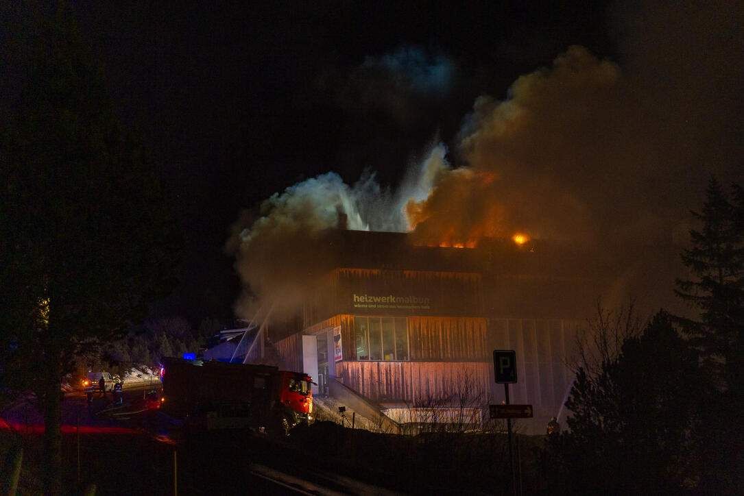 Brand Heizwerk Malbun (16.12.2025)