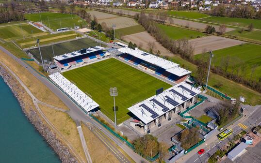 Liechtenstein Vaduz Rheinpark Stadion