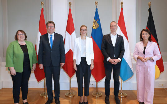 Treffen der deutschsprachigen Umweltministerinnen und Umweltmini
