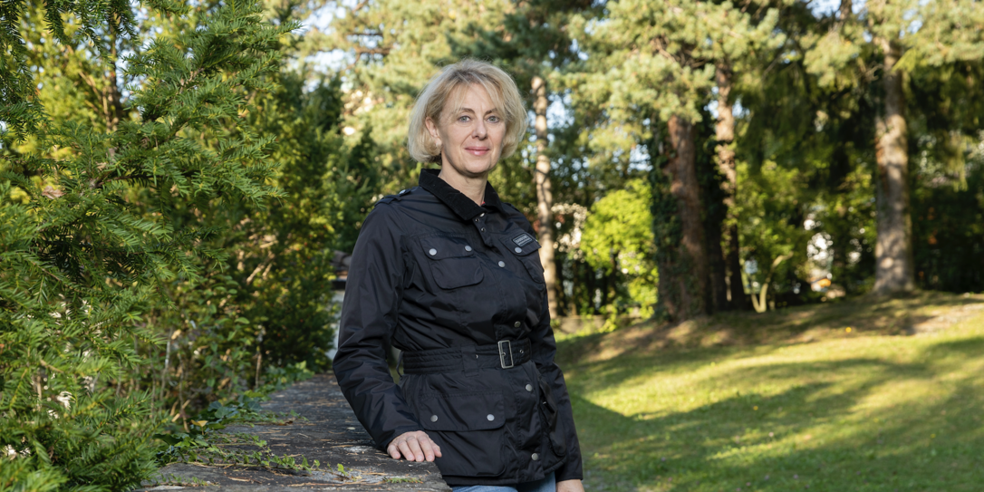 Graziella Marok-Wachter verbringt ihre Freizeit am liebsten in der Natur.