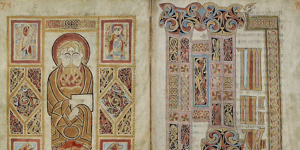 Das Irische Evangeliar von St. Gallen gehört zu den schönsten irischen Manuskripten des Frühmittelalters.