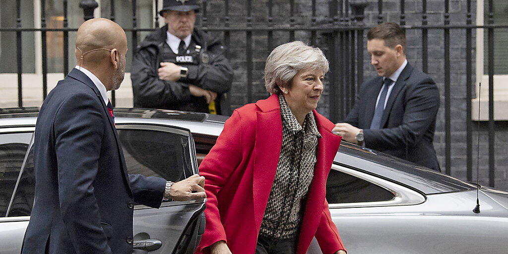 Der britischen Premierministerin Theresa May steht eine Woche wichtiger Entscheide um das Brexit-Abkommen mit der EU bevor. (Archivbild)