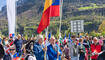 Feierlichkeiten zum Jubiläum bei der alten Rheinbrücke Vaduz–Sevelen