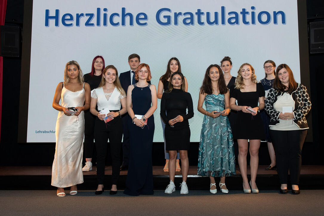 Lehrabschlussfeier der Wirtschaftskammer Liechtenstein