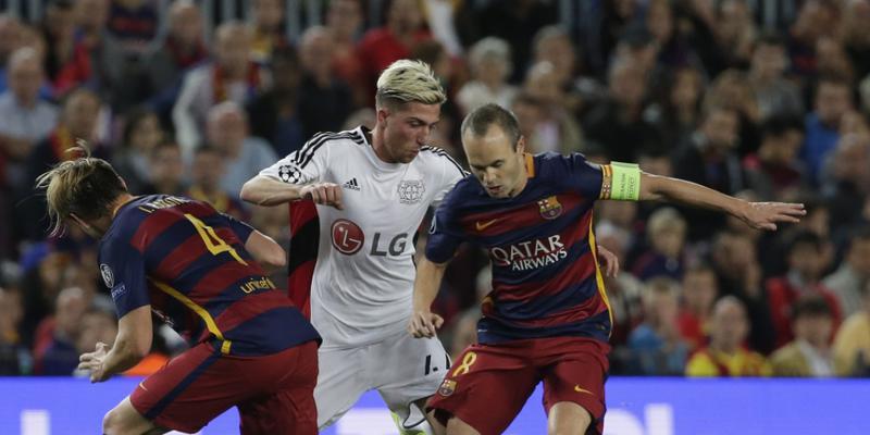 Andres Iniesta wird dem FC Barcelona voraussichtlich einen Monat fehlen.