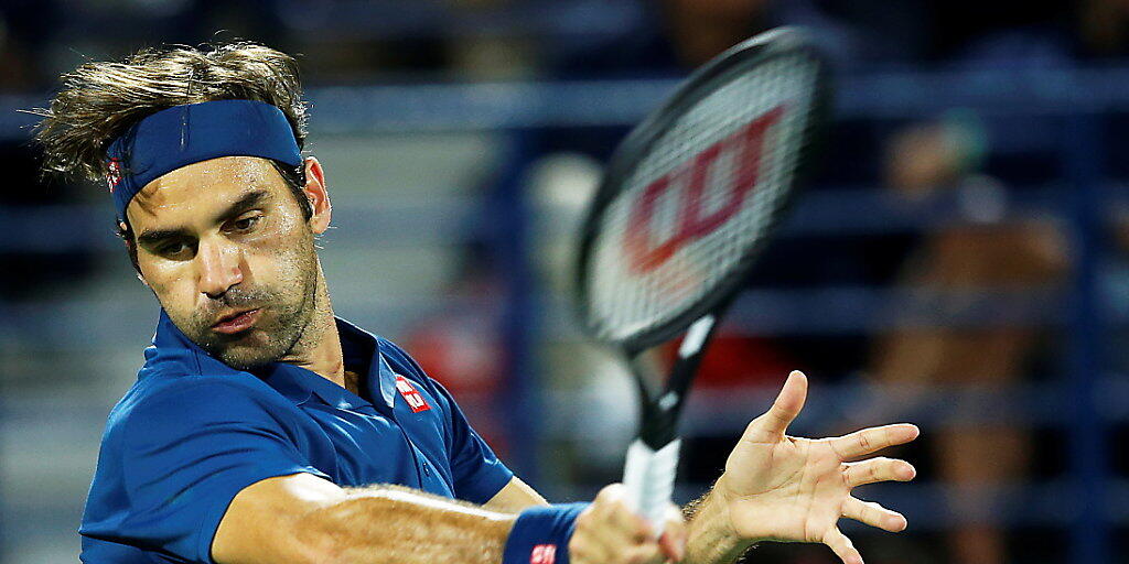 Roger Federer musste in Dubai auch im Achtelfinal gegen Fernando Verdasco über drei Sätze gehen