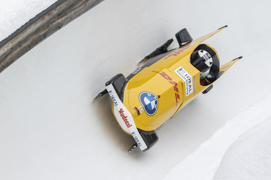 Junioren-WM 2er Bob in St. Moritz