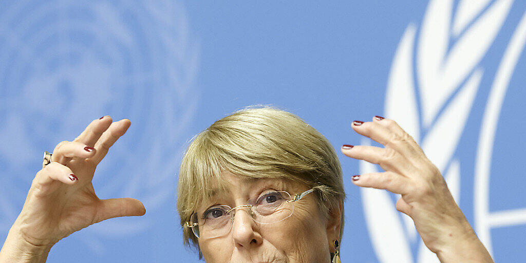 Zu wenig politischer Dialog und die Unterdrückung freier Meinungsäusserung - dies und weiteres beklagt die Uno-Hochkommissarin für Menschenrechte, Michelle Bachelet. Zu wenig politischer Dialog und die Unterdrückung freier Meinungsäusserung - dies und weiteres beklagt die Uno-Hochkommissarin für Menschenrechte, Michelle Bachelet.