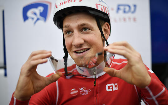 Stefan Küng wird bei "The Digital Swiss 5" nicht für sein Team Groupama-FDJ, sondern für die Schweizer Nationalmannschaft antreten