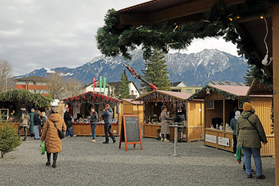 Chlausmarkt in Buchs