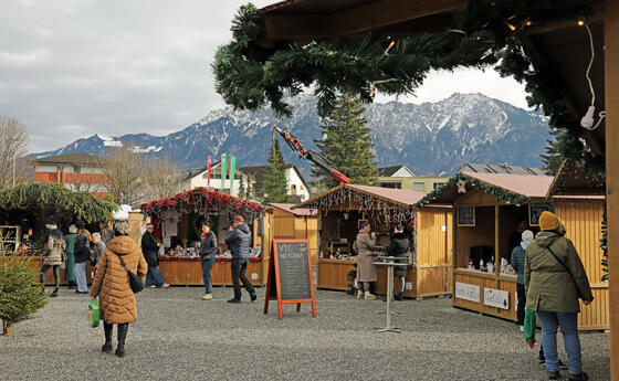 Chlausmarkt in Buchs