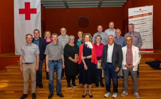 Auszeichnung der Blutspenderinnen und Blutspender in Vaduz (20.05.2025)