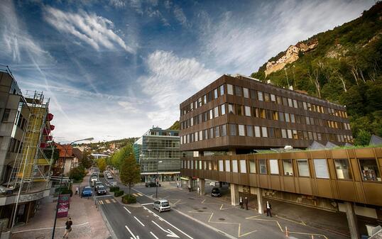 Föhn Herbst in Vaduz