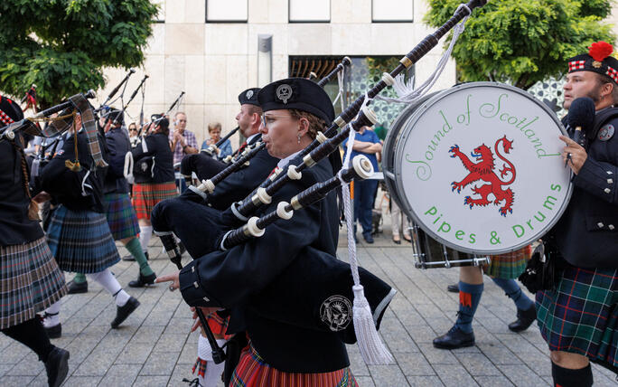Princely Tattoo Parade in Vaduz