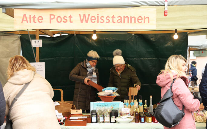 Weihnachtsmarkt in Mels