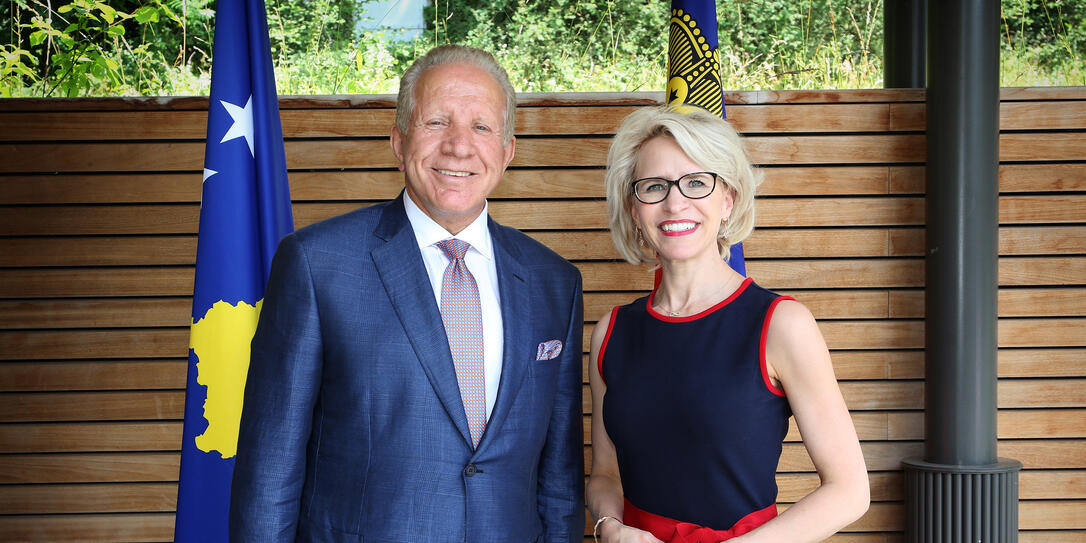 Besuch Behgjet Pacolli, Aussenminister der Republik Kosovo Besuch Behgjet Pacolli, Aussenminister der Republik Kosovo