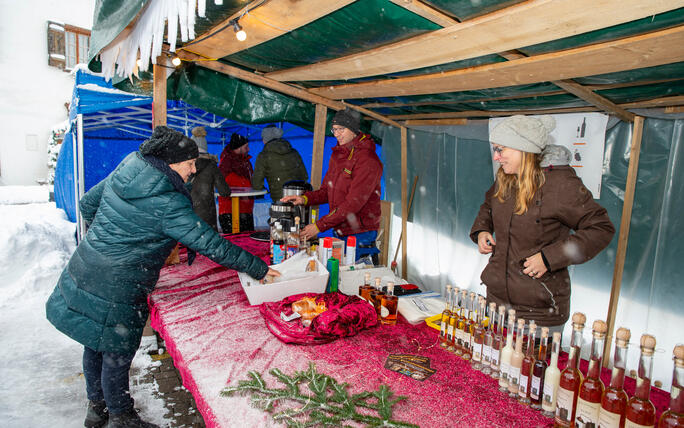 Christkindlimarkt Oberschan