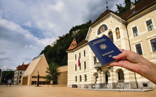 Reisepass Fürstentum Liechtenstein