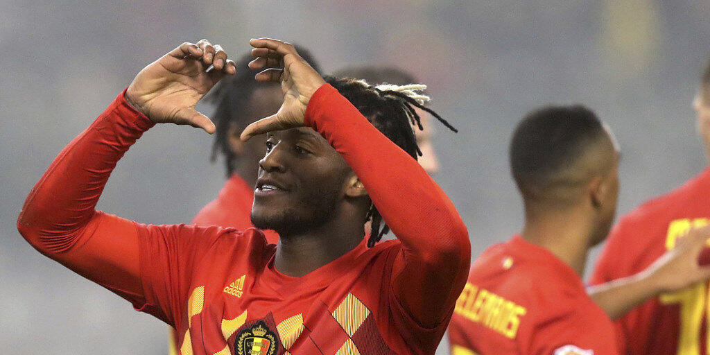 Michi Batshuayi schoss Belgien gegen Island mit einer Doublette zum Sieg