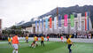 Fussballfest auf dem Lindaplatz