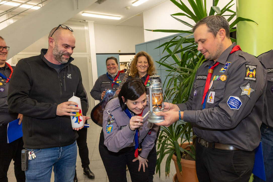 Friedenslicht 2025 in Liechtenstein (17.12.2025)