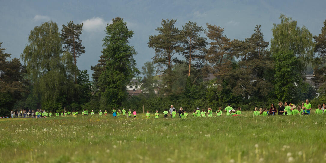 Sponsorenlauf der Primarschule Mauren