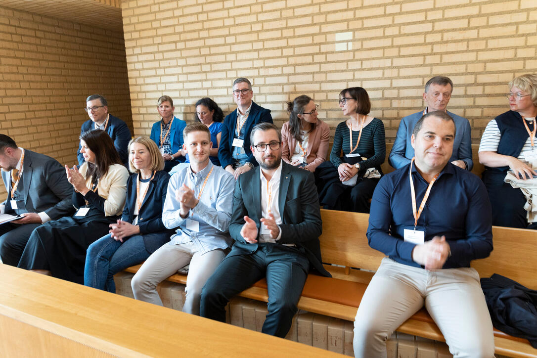 10. Jugendsession im Liechtensteiner Landtag.