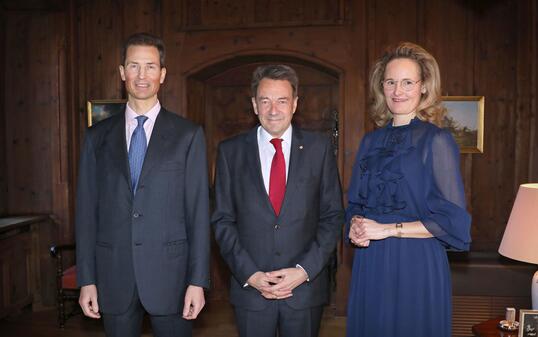 Besuch von Peter Maurer, Präsident des Internationalen Komitees