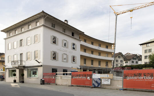 Baustelle Vaduzer Hof, Vaduz