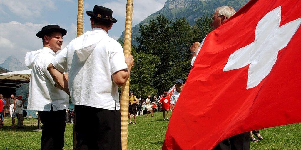 Tradition soll nicht festgeschrieben werden: Die Schweizer Nationalhymne bekommt kein eigenes Gesetz. (Symbolbild)