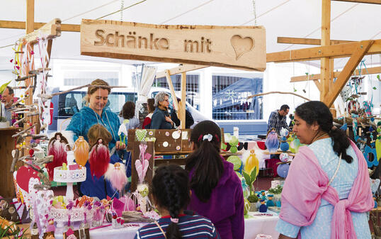 Bauernmarkt in Vaduz