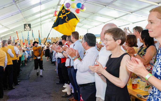 76. Liechtensteiner Verbandsmusikfest in Mauren  unter dem Motto «Mura - tönt guat»