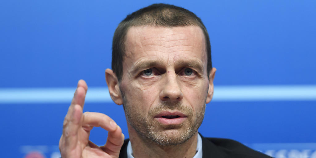 UEFA-Präsident Aleksander Ceferin zeigt volle Zuversicht